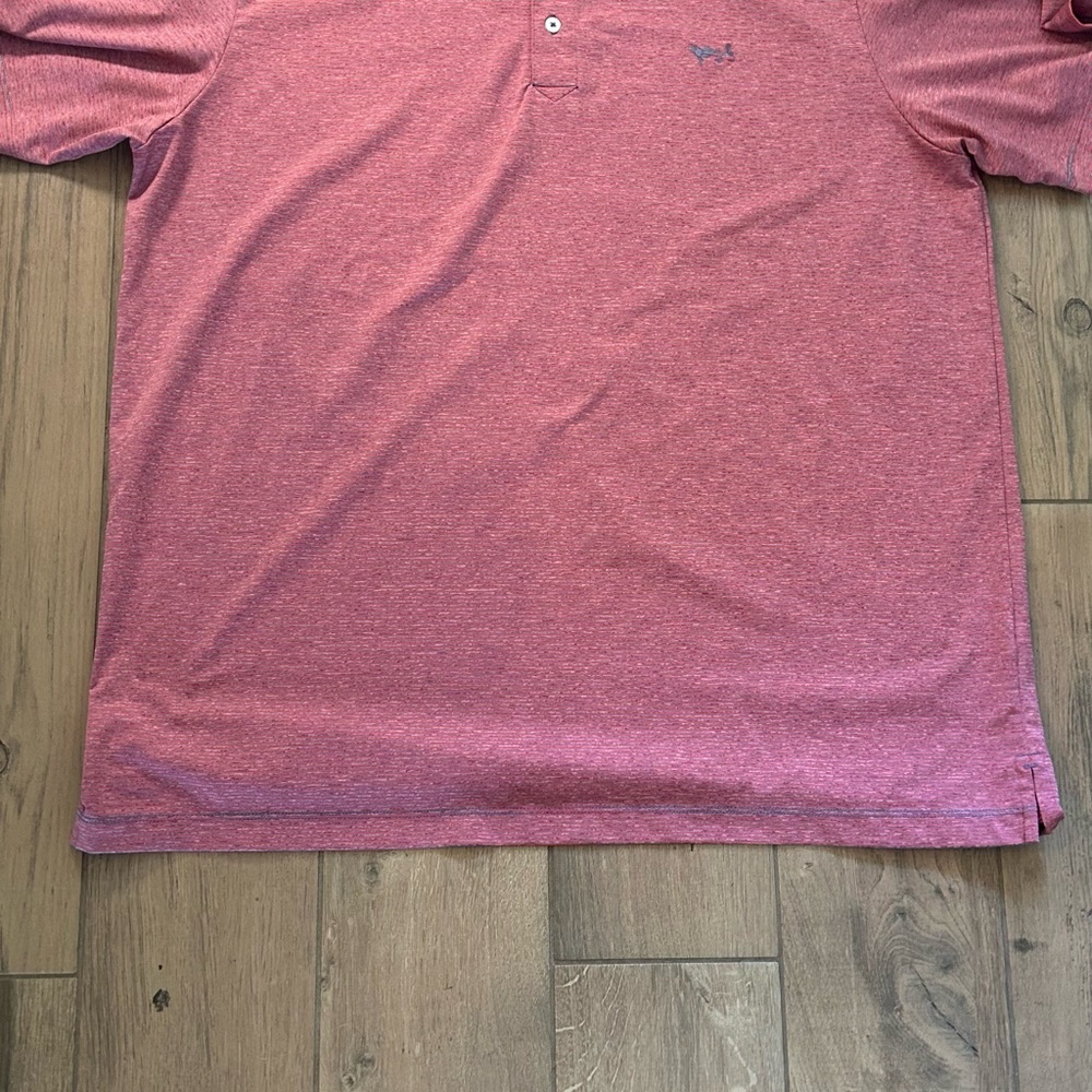 Classic Pink Polo Shirt with Textured Knit